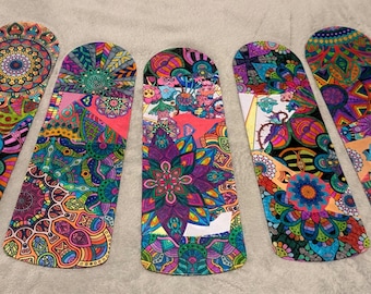 Colorful ceiling fan blades for 42" fan