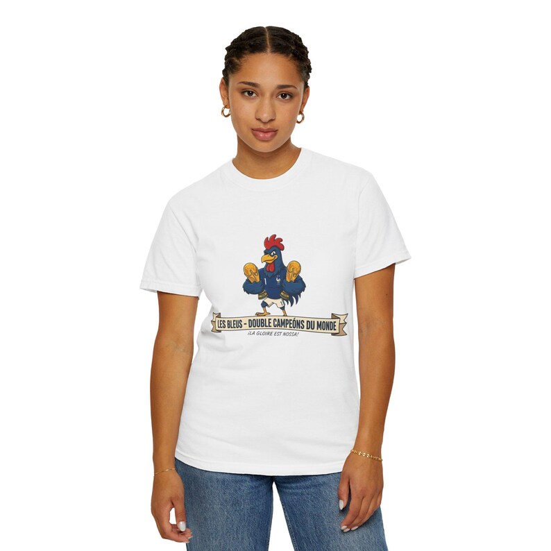 Team France World Cup Wins T-shirt - Soccer Tee, France Football Championships image 3