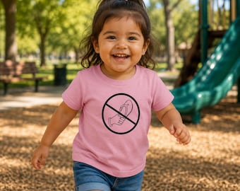 Infant Tee - No Chancla Allowed sign