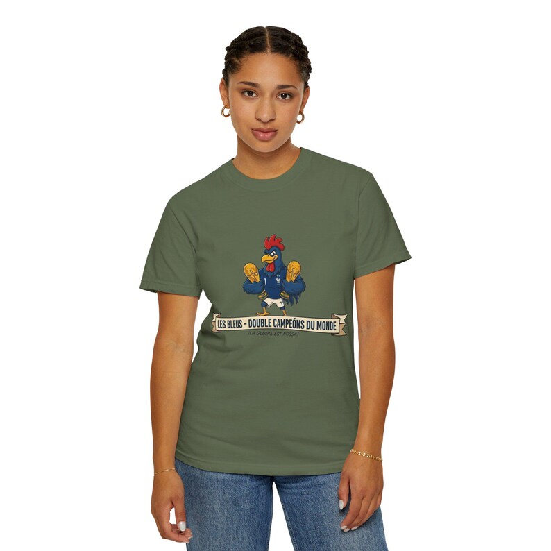 Team France World Cup Wins T-shirt - Soccer Tee, France Football Championships image 12