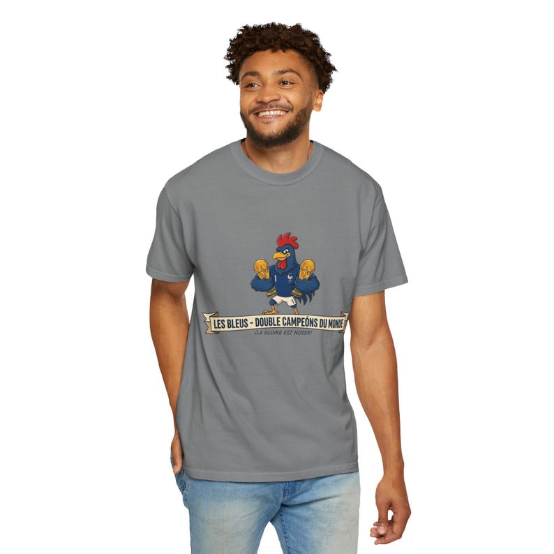 Team France World Cup Wins T-shirt - Soccer Tee, France Football Championships image 10