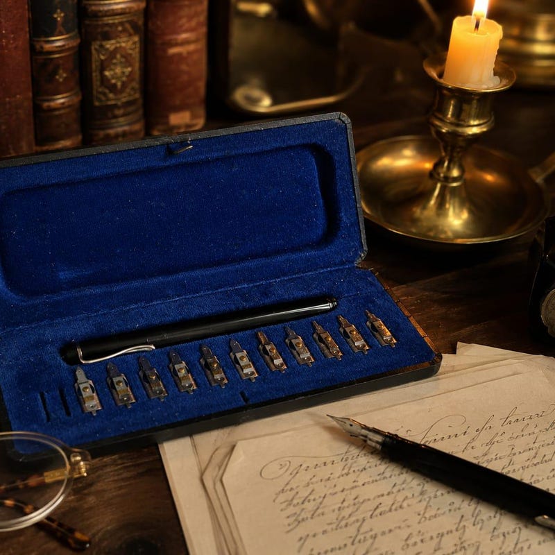 Fountain Pen Dip Pen Case - Etsy Canada