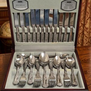 Vintage Viners Cutlery Set - Etsy