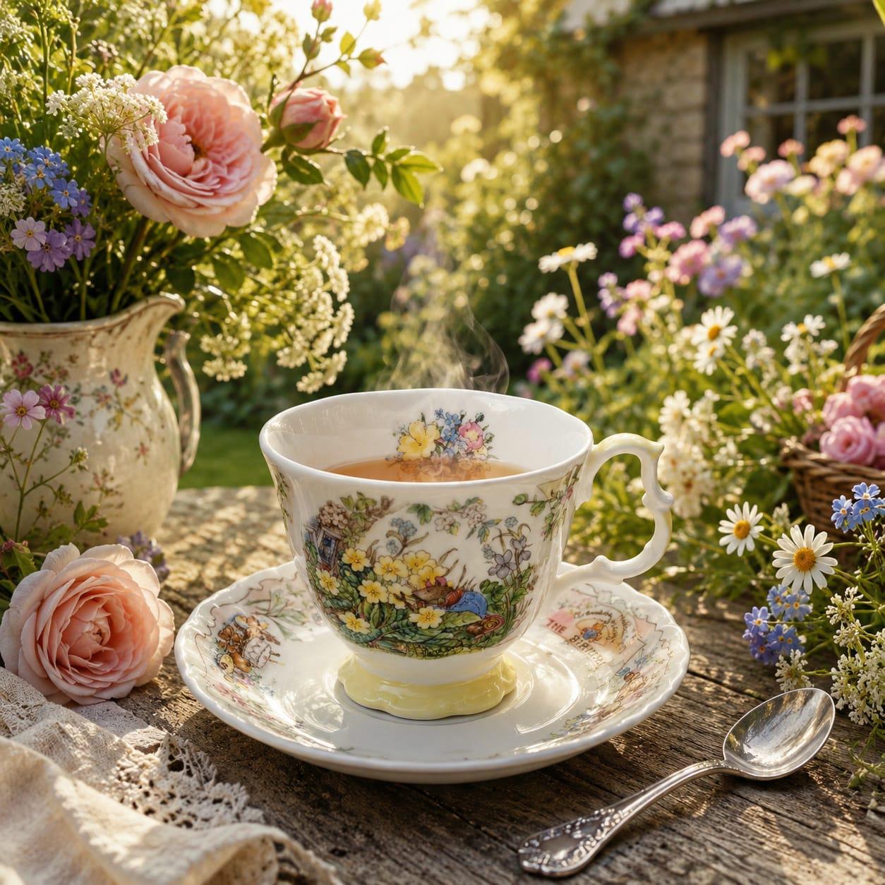 Brambly Hedge Spring Tea Cup - Etsy