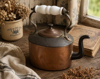 Rare Staub La Theiere Square Cast Iron Teapot Kettle Matte Black