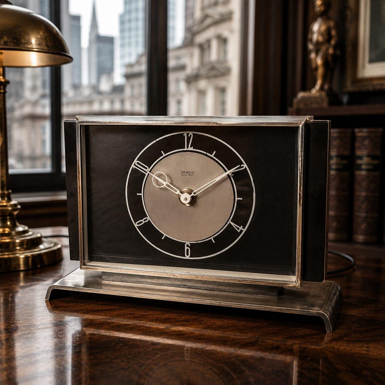 1930s Art Deco Mantel Clock - Etsy