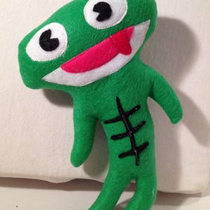 clyde frog plush