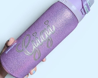 Personalized 32oz Owala Water Bottle | Custom Name Engraved
