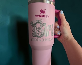 Personalized 40oz Stanley Water Bottle | Custom Name Engraved