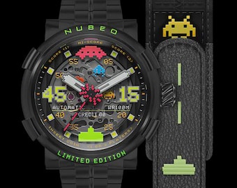 NUBEO- Space Invaders Orion Abyss LIMITED EDITION Watch