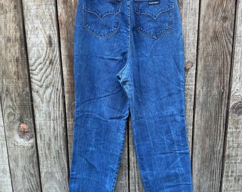 Vintage Seattle Blue's jeans, denim met medium wassing uit de jaren 70 en 80