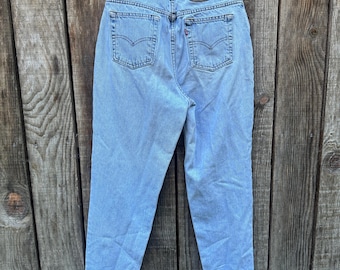 Vintage Levi's, lichte wassing damesdenim 1993