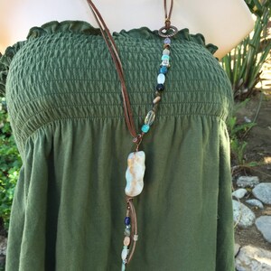 Leather Avertene Necklace