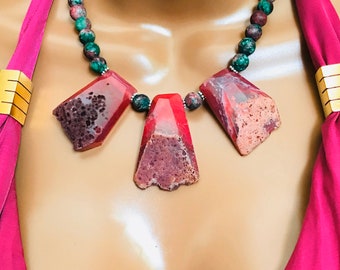 Chunky Agate Necklace