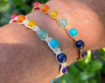 Macramé Chakra Bracelet