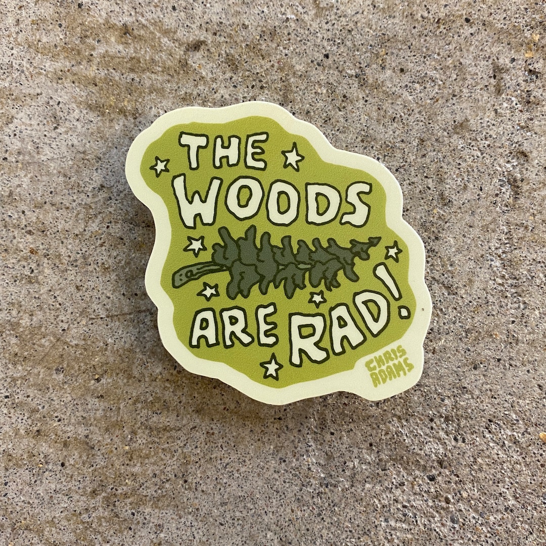 Fir Real Sticker TWAR Green Fir Sticker - Etsy