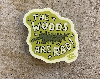 TWAR Green Fir Sticker