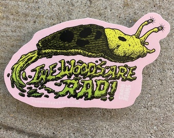 TWAR Banana Slug Sticker