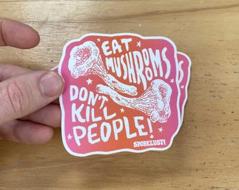 EMDKP Pink Chanterelle Sticker