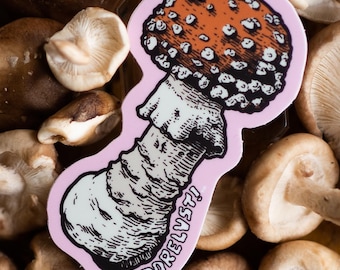 Die Cut Amanita Sticker