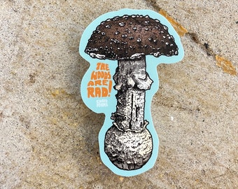TWAR Amanita Sticker