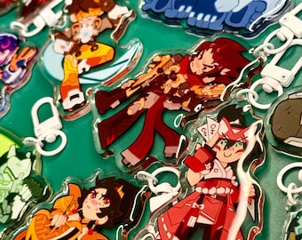Overwatch Acrylic Keychains - 3" Double Sided Epoxy