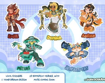 Overwatch Stickers - Super Freaking Sugoi