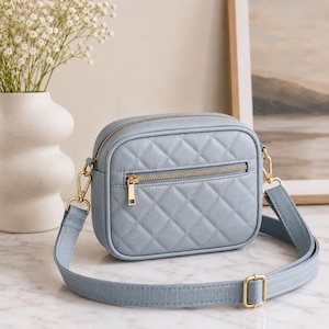 Quilted Crossbody Bag Sewing Pattern PDF | Mini Camera Bag Pattern | Beginner Bag Pattern | Instant Download | A4 & US Letter