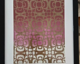 Tea-Stained Studies — Faded Rose Ombre