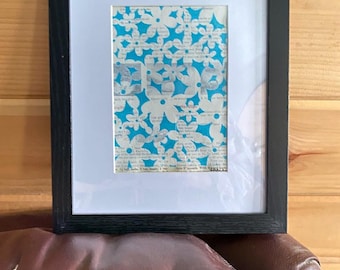 Fragmentos impresos — Flor cerúlea