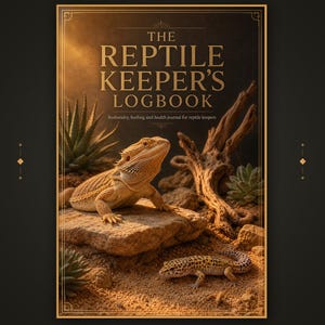 Bearded Dragon Care Log Printable | Reptile Husbandry, Feeding & Health Tracker | Gecko Snake PDF