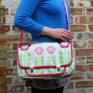 Satchel Bag Pattern PDF Sewing Pattern Messenger Bag Crossbody Bag Changing Bag School Bag Handbag