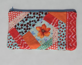 Federmäppchen-Federmäppchen-Geldbeutel-Kosmetiktasche-Schule-Tasche-Geschenk-Weihnachten-Reisen-Tasche-Patchwork-Reißverschluss