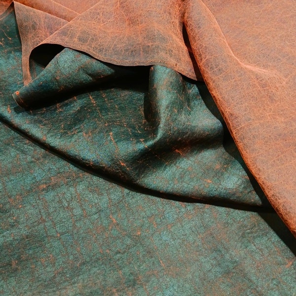 LIZHIHONG - 25 Momme Handmade Mud Silk Gambiered Ganton Silk Fabric - 110cm wide by the Yard