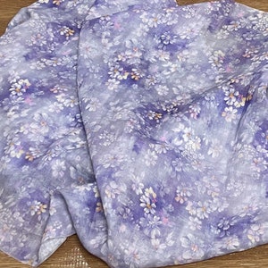 MENGHUAN - Digital Printing 42 Thread Count Ramie Fabric - 140cm wide by the Yard