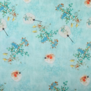 YUQI - Digital Printing 42 Thread Count Ramie Fabric - 140cm wide by the Yard