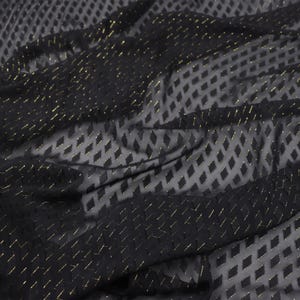 HESJIN - 10 Momme Diamond Sheer Special Cut Flower Silk Fabric - 140 cm breed op maat gesneden