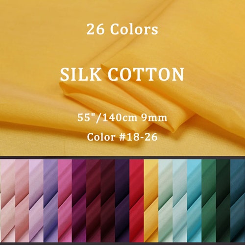 Pure Mulberry Silk | White Silk Fabric | NATURAL SILK | HANDMADE IN VI - Foto 7