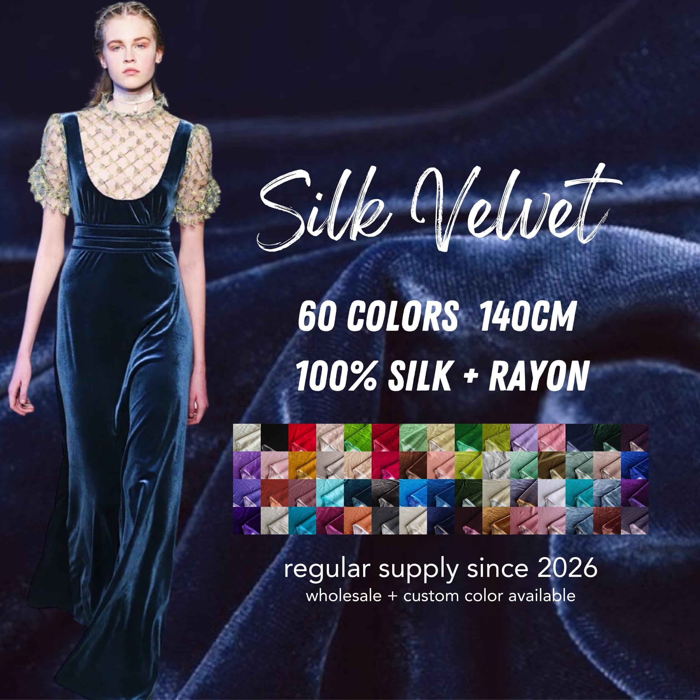 silk velvet dress fabric uk Rich - Deep Jade Stretch Velvet Fabric