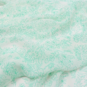 SIMEIL - 11 Momme  Floral Print Silk Georgette Fabric - 140cm wide by the Yard