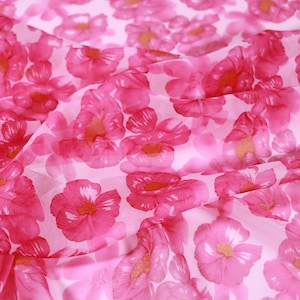 XIANYAN - 8 Momme Silk Georgette Fabric - 114cm wide by the Yard