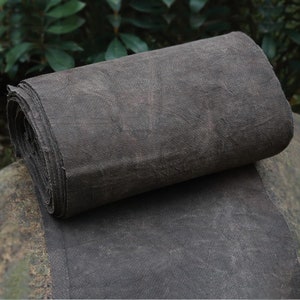 Traditional Chinese Mud Mix Plant Dye Cotton Fabric By the Yard