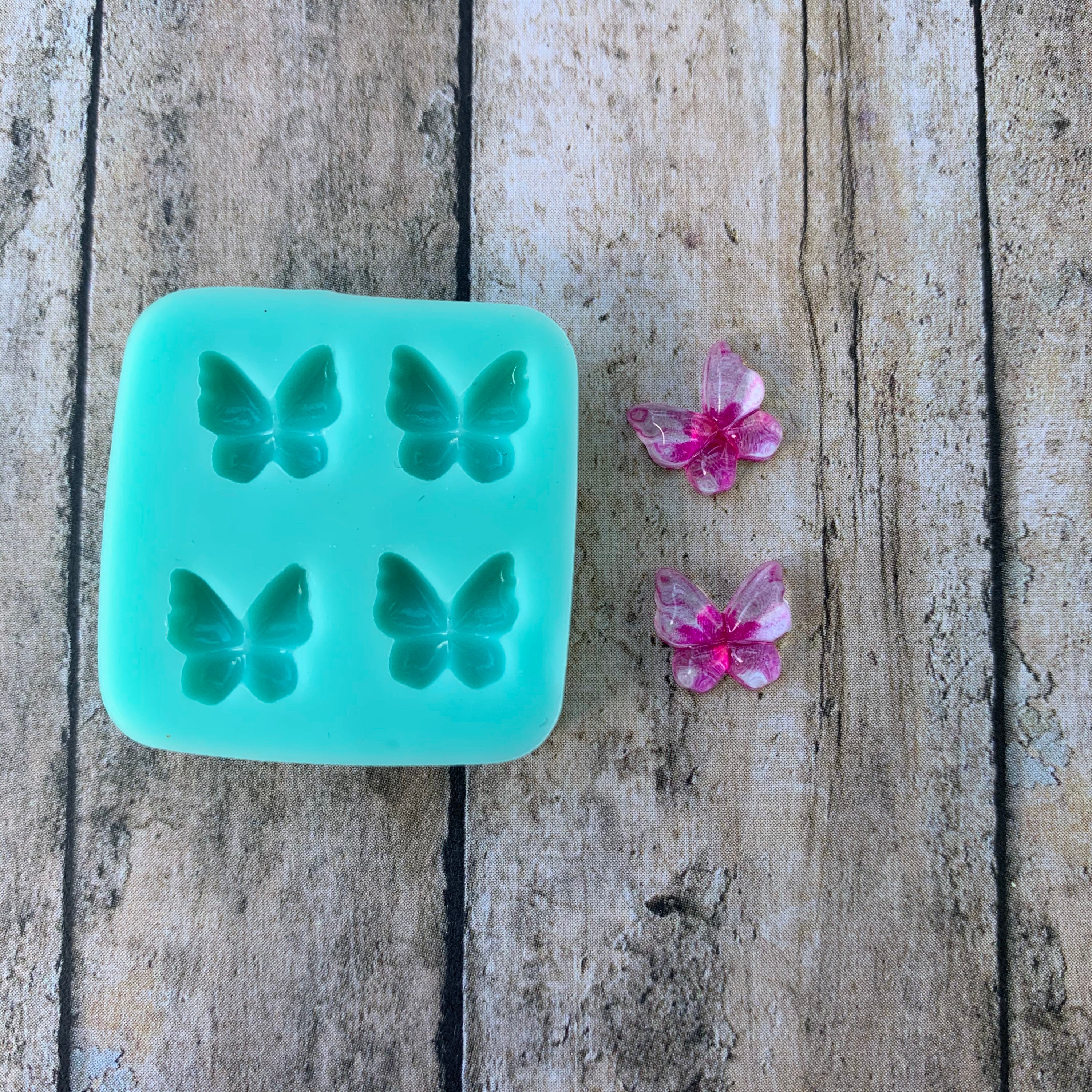 Flexible Silicone 9.7mmby9.2mm Butterfly Mold