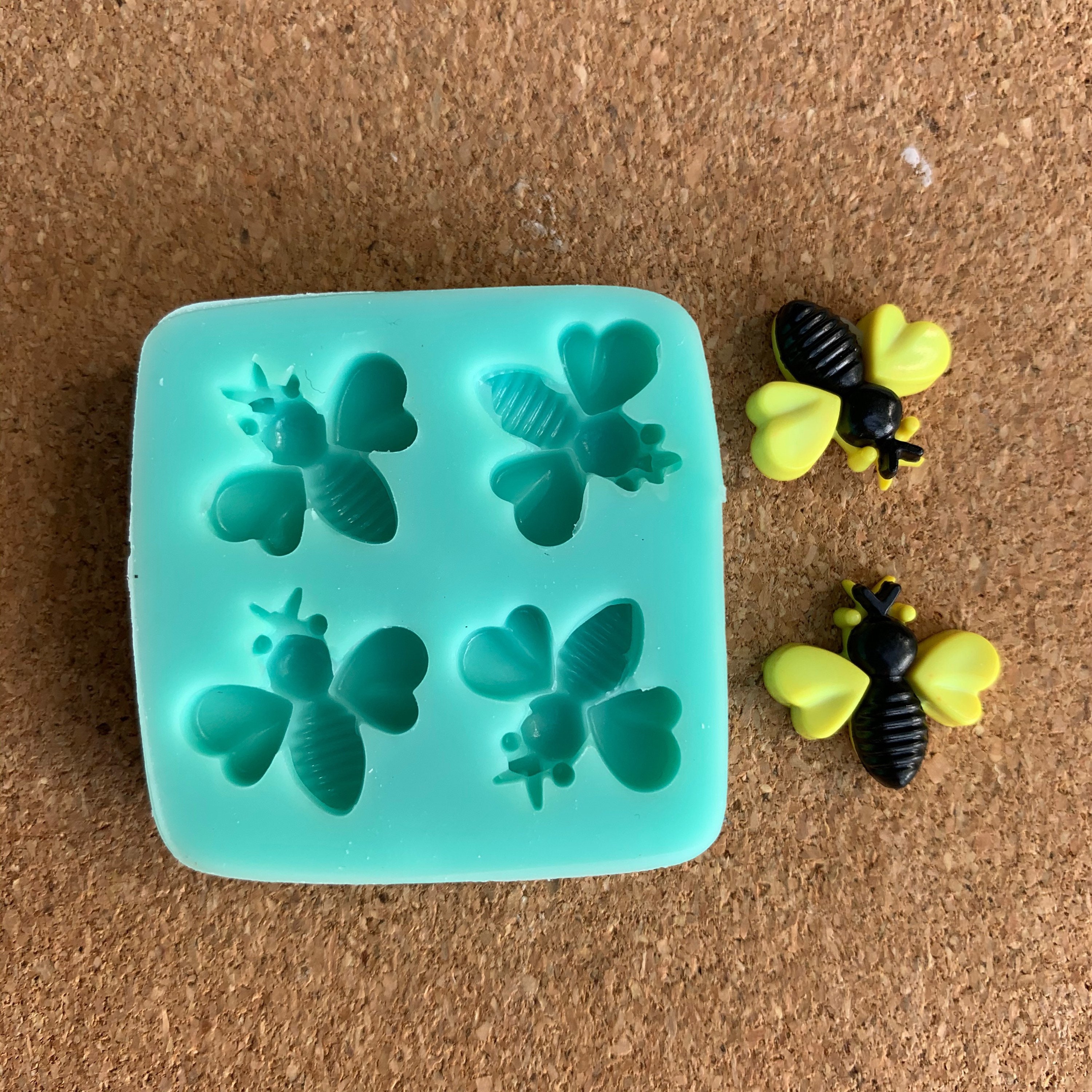 Flexible Silicone Bee Mold Etsy UK