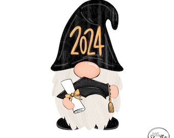 Graduation 2024 New Gnome Butt - Cute Graduate Gnome Design Sublimation Designs-Class of 2024 Gnome Sublimation Graphic Digital Download