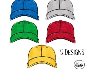 Baseball Cap Png-  Ball Cap Earring Template Sublimation Designs - Sports Hat Clip Art