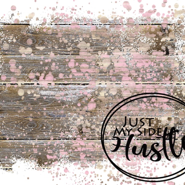 Wood Sublimation Background - Shabby Sublimation Designs - Distressed Backsplash - Paint Splatter png - Rustic Digital Backdrop - Clipart