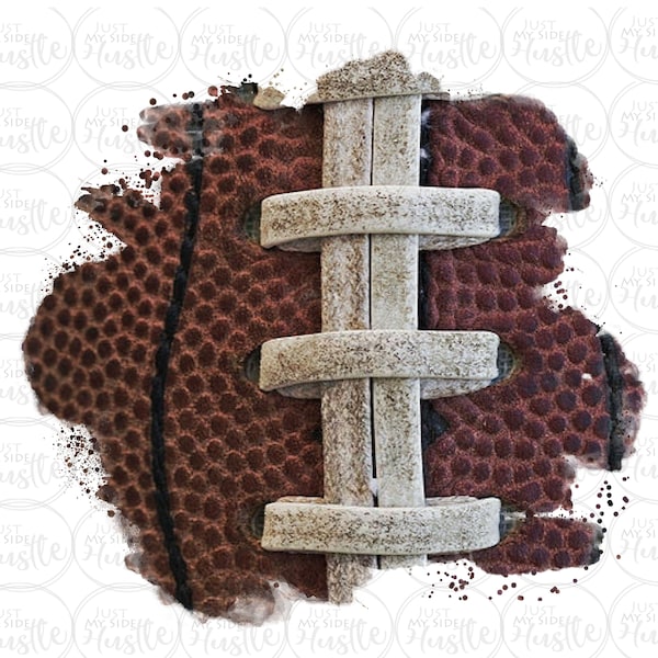 Rustic Football Png - Distressed Football Sublimation Designs Background -Sleeve Cap Design Graphics Backsplash - Football Digital Download