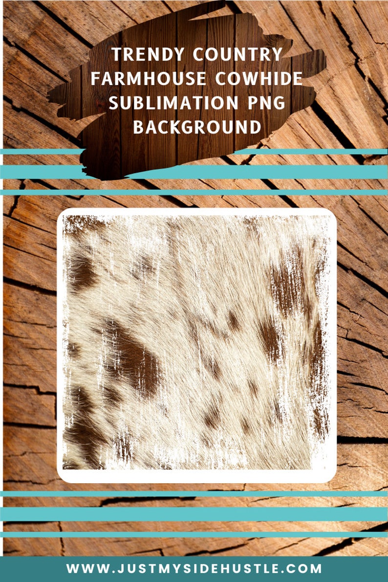 Cowhide Distressed Png Sublimation Designs Background Rustic | Etsy