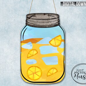 Lemonade Mason Jar Png Lemon Jar Sublimation Designs Download Mason Jar ...